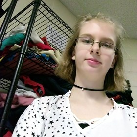 9th Grade- Volunteering for Key Club: Clothes Closet Cleanup